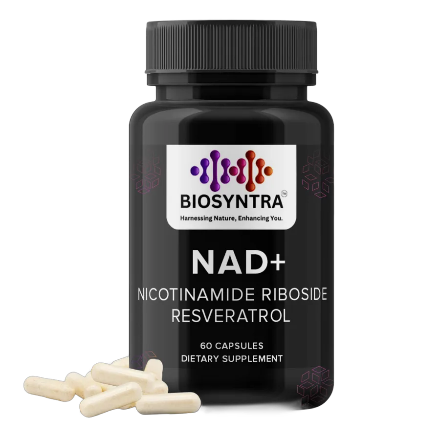 Biosyntra NAD+ capsules bottle